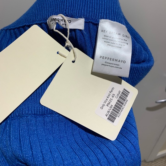 Peppermayo cobalt blue knit set - Picture 9 of 9